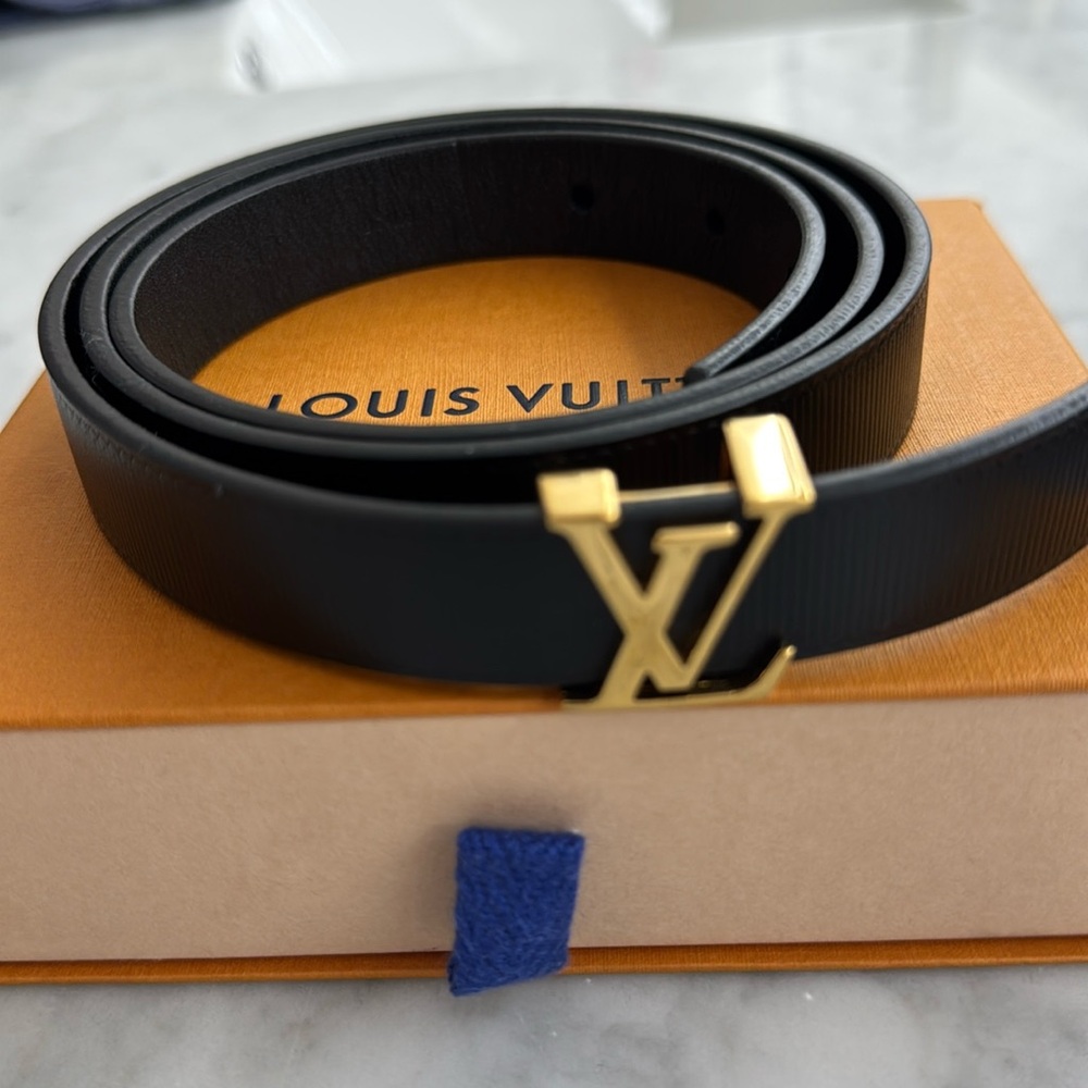 Louis Vuitton leather mini belt 20MM
